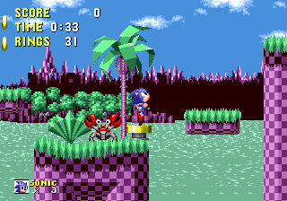 Sonic 1 The Blue Blur